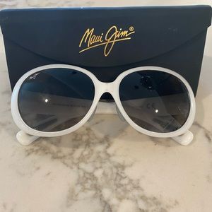 Maui Jim Nahiku White sunglasses NEW